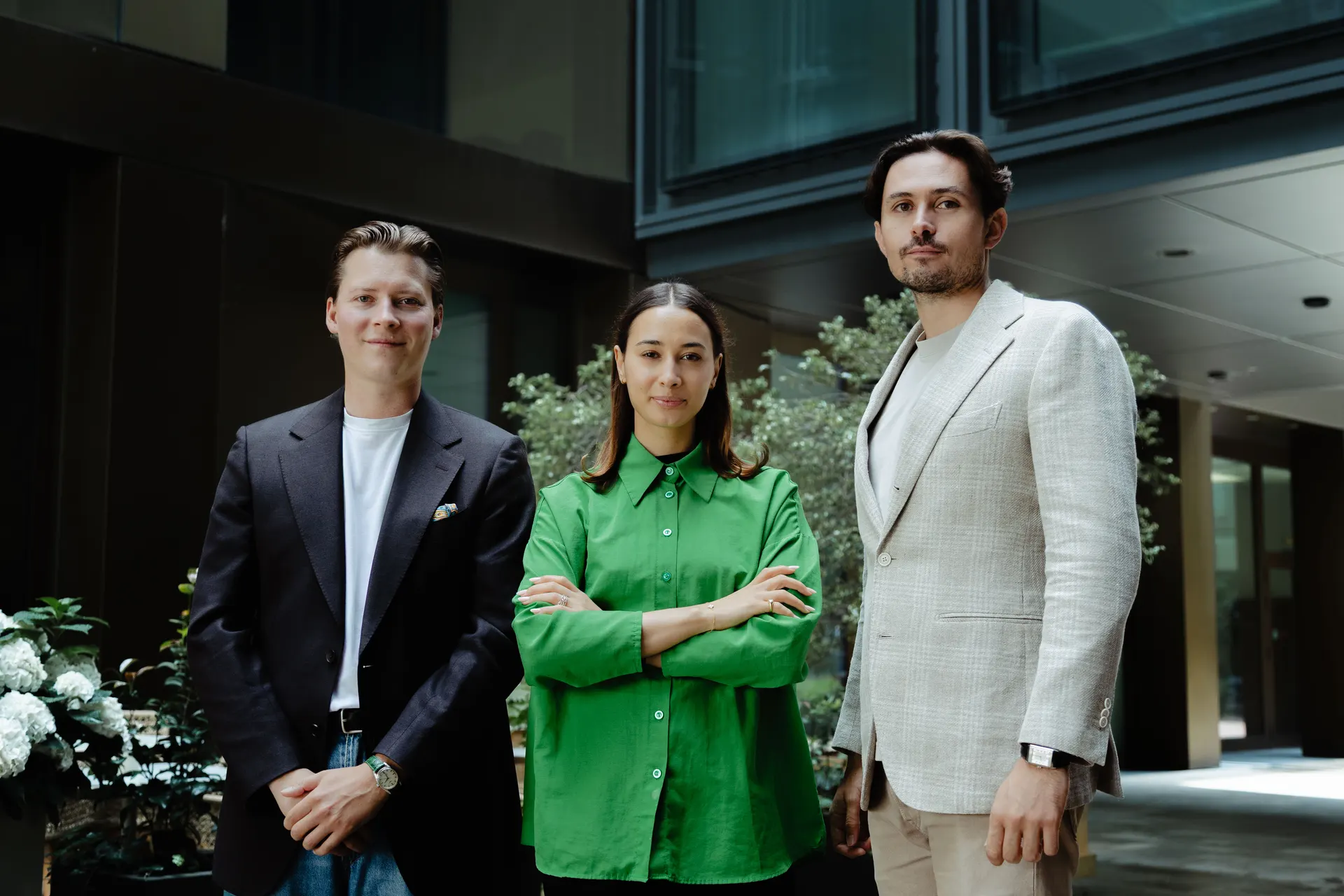 Kimia, Tim and Fabio, the team behind Certified Applied AI Expert